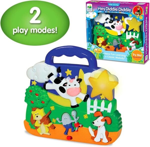 The Learning Journey Early Learning Hey Diddle Diddle Electronic Musical Baby Toys