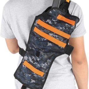Tbest Storage Bag for Guns,Toy Shoulder Holster,Target Pouch Storage Bag Adjustable Holster