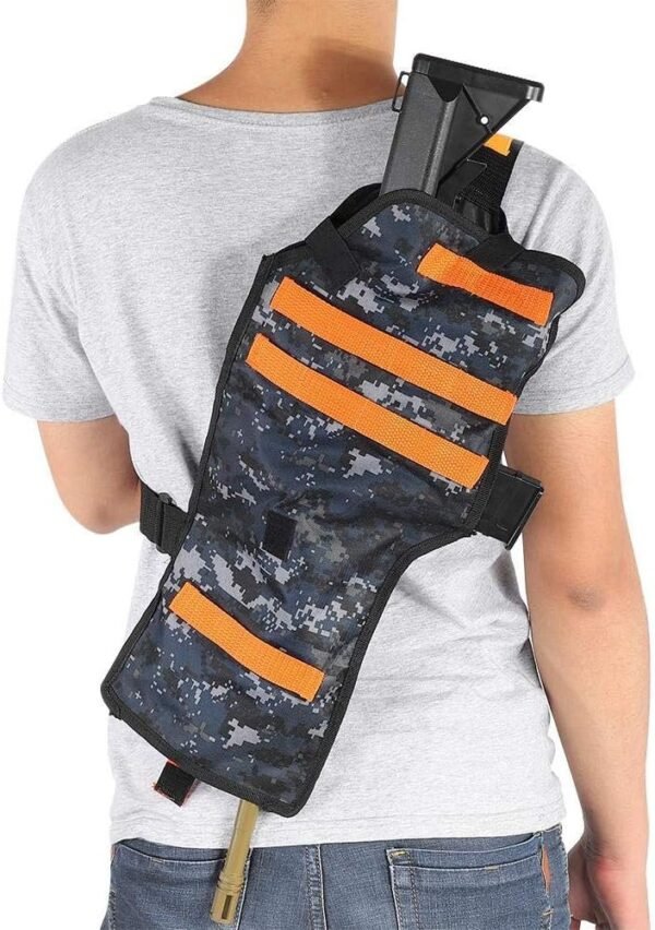 Tbest Storage Bag for Guns,Toy Shoulder Holster,Target Pouch Storage Bag Adjustable Holster