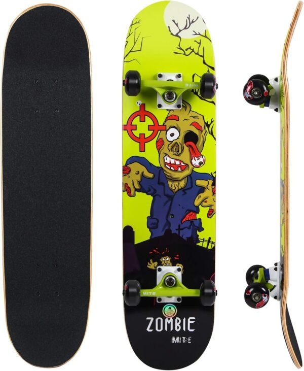 IMITOR Complete Skateboards for Beginners Standard Skateboard Cruiser 31 x 8 8