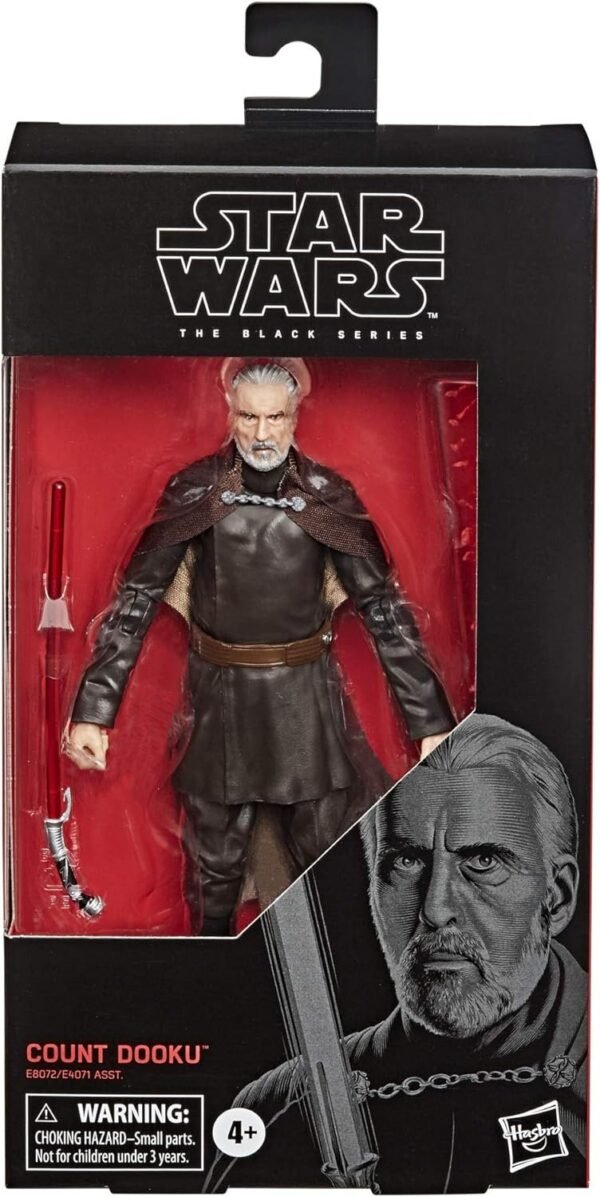 Star Wars The Black Seriescount Dooku Toy 6 Scale Attack of The