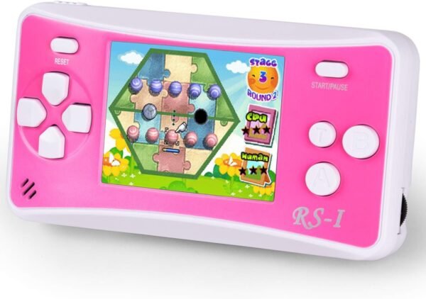 HigoKids Handheld Game Console for Children 8-Bit Retro Video Game Player with