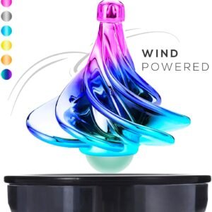 Spinning Top - The Original Tornado Tops, Wind Gyro Based Spinning Tops