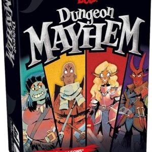 Dungeon Mayhem Dungeons & Dragons Card Game 24 Players, 120 Cards