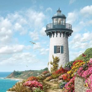 1000PCS Lighthouse Jigsaw Puzzles for Kids Adults - Intellectual Educational Game Gift