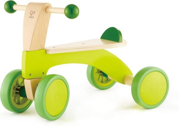 Hape Scoot Around Ride On Wood Bike Award Winning Four Wheeled Wooden
