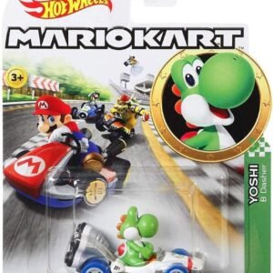 Hot Wheels Yoshi B Dasher Super Mario Kart Character Car Diecast 164