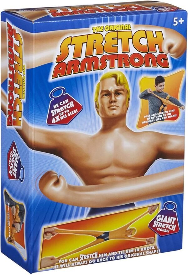 Stretch Armstrong Figure Kit Toy Fun Kids Pack Set Play