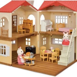Calico Critters Red Roof Country Home Gift set Kit Toy