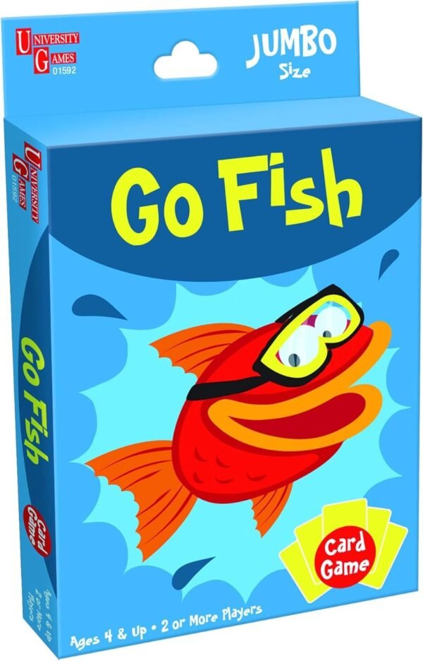 Go Fish Card Game Kit Toy Fun Kids Pack Set
