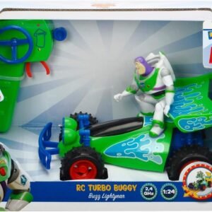 Jada Disney Pixar Toy Story 4 Turbo Buggy W/Buzz Lightyear Radio Control