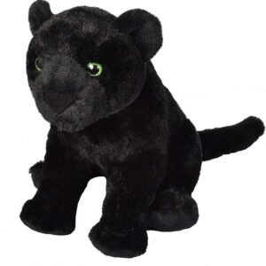 Wild Republic - Cuddlekins jaguar, 30 cm, color negro 19414, Multi,
