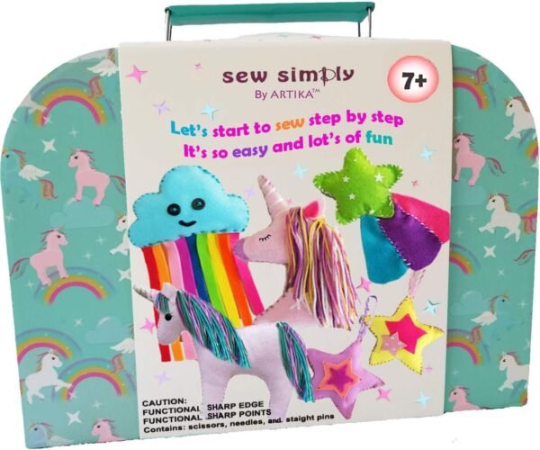 ARTIKA Sewing KIT for Kids, DIY Craft for Girls, The Most Wide-Ranging