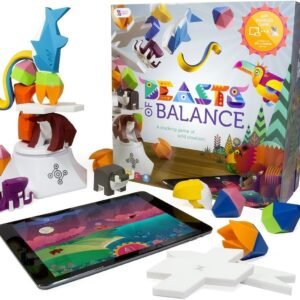 Beasts of Balance - A Digital Tabletop Hybrid Family Stacking Game For