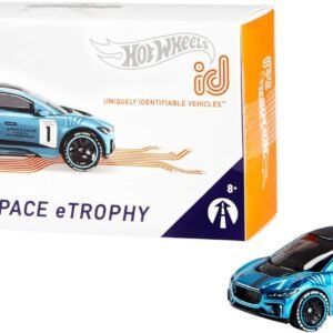 Hot Wheels id Jaguar I-Pace eTrophy {Moving Forward} Amazon Exclusive, Multi