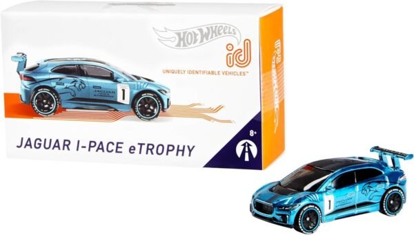 Hot Wheels id Jaguar I-Pace eTrophy {Moving Forward} Amazon Exclusive, Multi