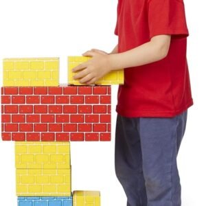 Melissa & Doug Extra-Thick Cardboard Building Blocks - 24 Blocks in 3