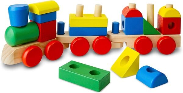 Melissa & Doug Stacking Train Kit Toy Fun Kids Pack