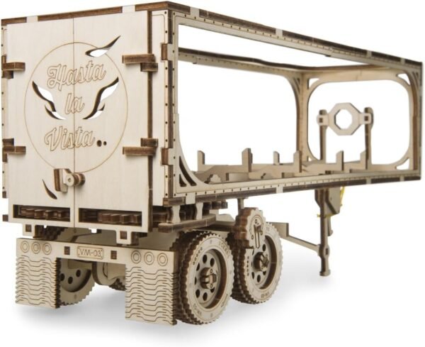 UGEARS Trailer for Heavy Boy Truck VM-03 Self-Assembling 3D Wooden Model