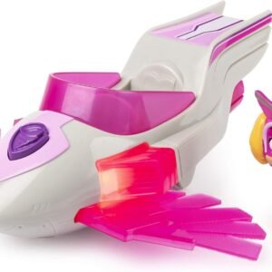 Paw Patrol, Mighty Pups Super Paws Skyes Deluxe Vehicle with Lights and