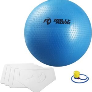 Oversized Kickball Game Kit by Rally and Roar, 25 Diameter Ball with