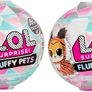 Winter Disco L.O.L Surprise - Set of 2 Fluffy Pets 9 Surprises