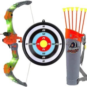 Toysery Bow and Arrow Archery Set - Comes with Attractive LED Lights
