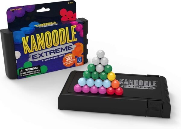 Educational Insights Kanoodle Extreme Brain Twisting 2-D & 3-D Puzzle Game for