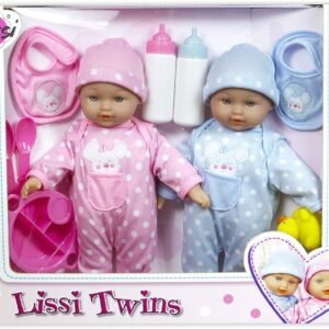 Lissi 11 Twin Baby Dolls Kit Toy Fun Kids Pack