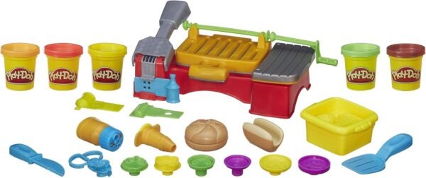 Play-Doh Kitchen Creations Cookout Creations Play Food Barbecue Toy with 5 Non-Toxic