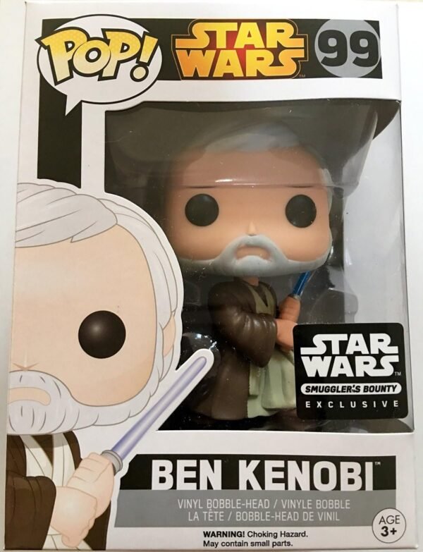 Funko POP Star Wars Ben Obi-Wan Kenobi Smugglers Bounty Exclusive #99 Vinyl