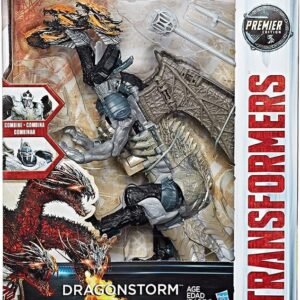 Transformers The Last Knight Premier Edition Leader Dragonstorm Combiner - Convertible Toy