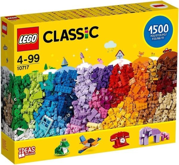 LEGO Classic 10717 Bricks Bricks Bricks 1500 Piece Set - Encourages Creativity