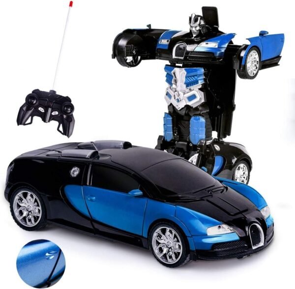 Wrystte Transforming Remote Control Car Robot Toy for Kids Kit