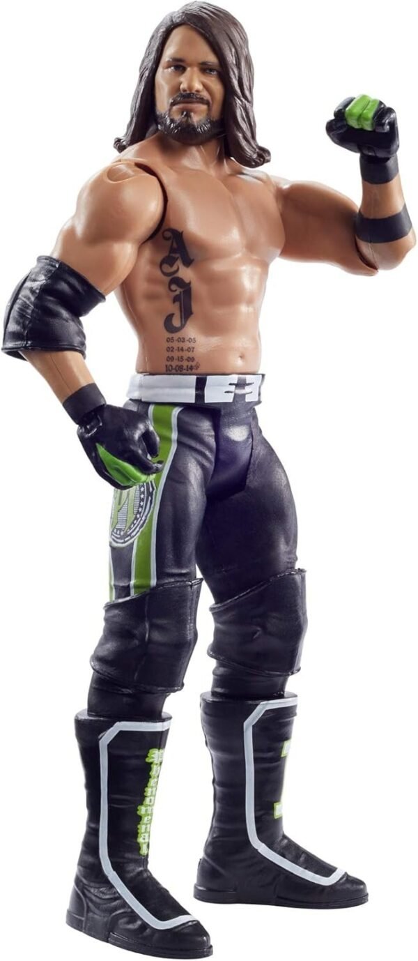 WWE AJ Styles Action Figure Kit Toy Fun Kids Pack