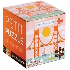 Petit Collage Petit Puzzle, SF Bridge Kit Toy Fun Kids