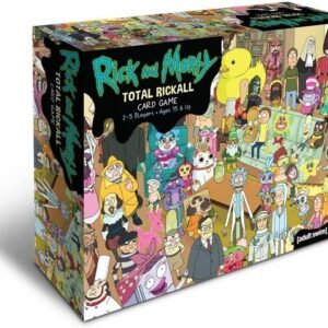 Rick and Morty Total Rickall Cooperative Card Game Kit Toy