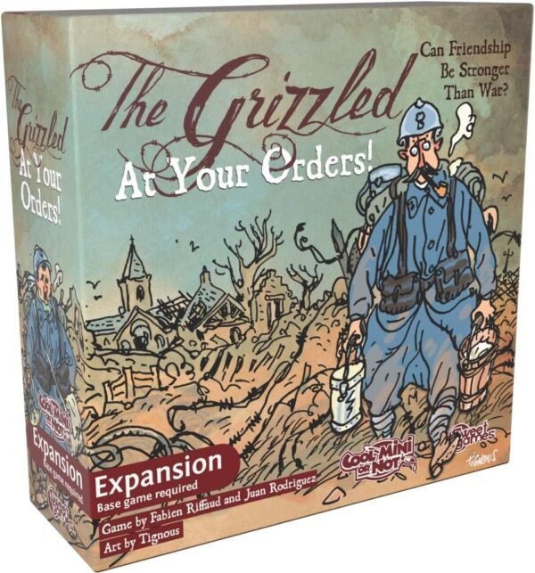 The Grizzled At Your Orders Card Game Expansion Kit Toy