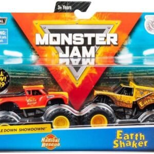 Monster Jam, Official Radical Rescue vs. Earth Shaker Die-Cast Monster Trucks, 164