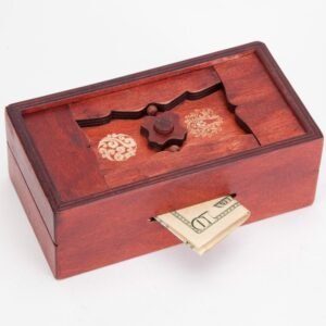 Bits and Pieces - Japanese Secret Puzzle Box Brainteaser - Wooden Secret