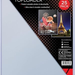 Ultra Pro Clear Toploader 8-1/2-Inches x 11-Inches 25-Count Kit Toy