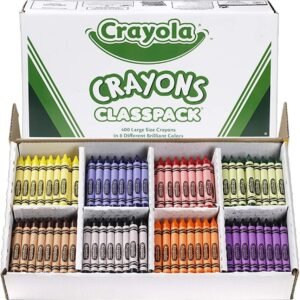 Crayola Crayon Classpack, 8 Classic Colors, 400 Count Kit Toy