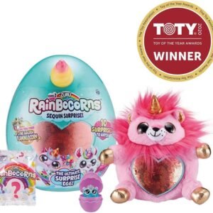 Rainbocorns Series 2 Ultimate Surprise Egg by ZURU - Pink Lion