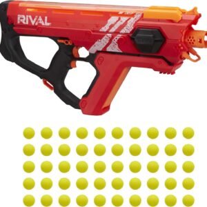 NERF Perses MXIX-5000 Rival Motorized Blaster red -- Fastest Blasting Rival System,