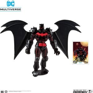 McFarlane Toys DC Multiverse Batman Hellbat Suit Action Figure, Multicolored