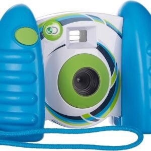 Discovery Kids USB Compatible Digital Camera BLUE Kit Toy Fun