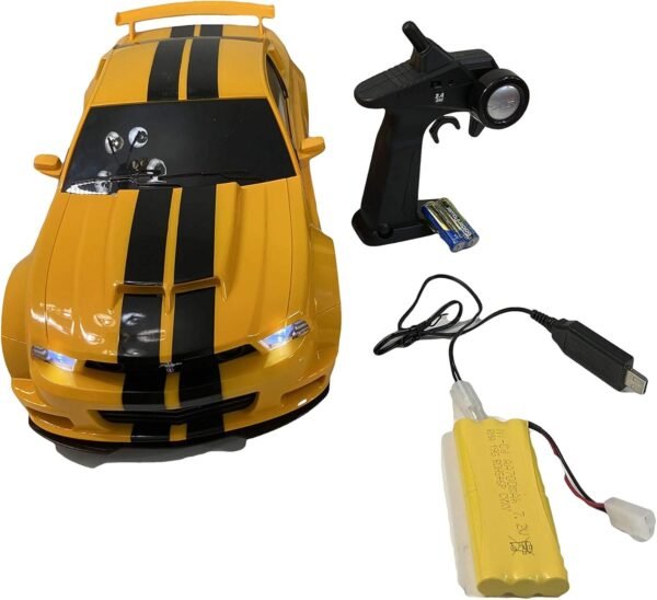 XQ TOYS 1/10 110 Scale Ford Mustang RTR RC Car R/C Vehicle,