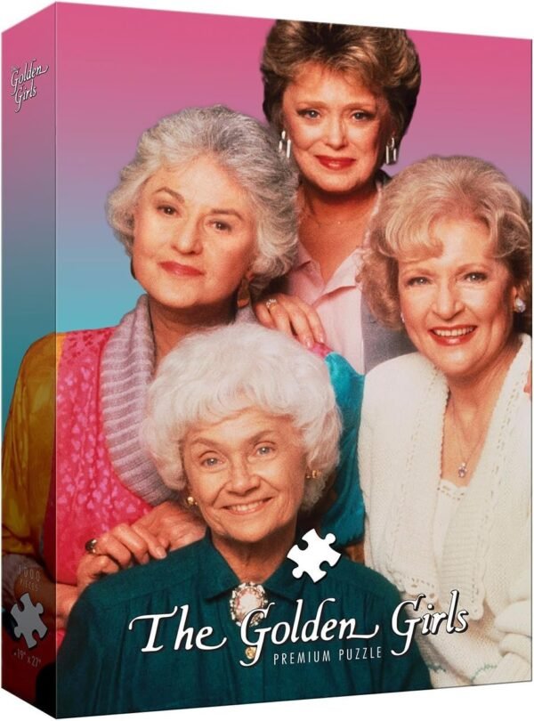 USAOPOLY The Golden Girls 1,000-Piece Puzzle Kit Toy Fun Kids