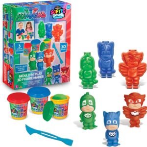 Cra-Z-Art PJ Masks Softee Dough 3D Maker Action Figure Mold N Play,