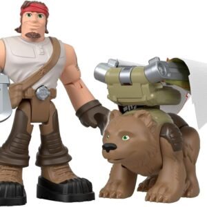 Fisher-Price Rescue Heroes Beau Hemian & Dakota Figure Set Kit